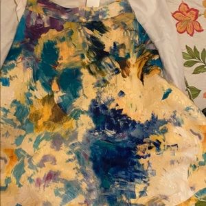 Multi colored skirt